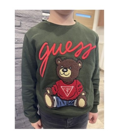 GUESS SWEAT KIDS NOUNOURS KAKI