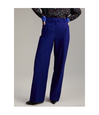 LOLA PANTALON LARGE BLEU ELECTRIC