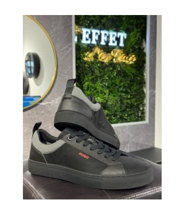 HUGO BASKET MORRIE BASSE NOIR GRISE