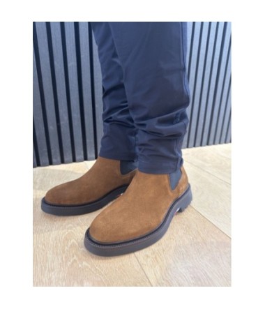 TOMMY BOOTS CHELSEA COCONUT NUBUCK