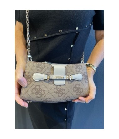 GUESS SAC NOLANA CROSSBODY LATTE LOGO