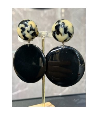 FRANCINE BRAMLI BO RENA BLACK ECAILLE