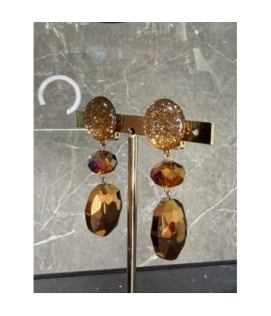 FRANCINE BRAMLI BO MARRON CRISTAL